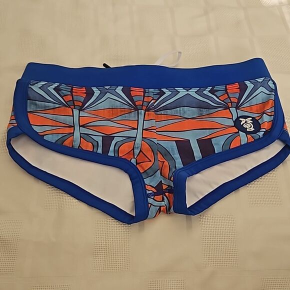 VB Rags Women's Volleyball Shorts Large Blue - Picture 11 of 16